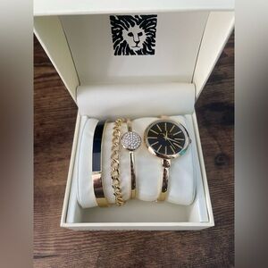 Bangle Watch and Bracelet Set